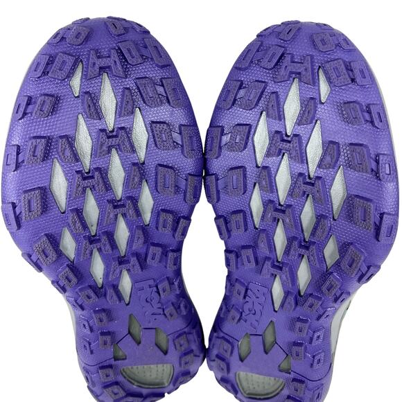Hoka One Speed Instinct Trail Running Shoe Women 10.5 B Grey/Purple Sneaker NEW! - Picture 10 of 14